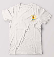 Load image into Gallery viewer, Uruguay Football T-Shirt for Men-White-Ektarfa.online

