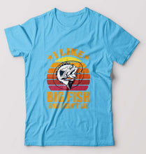 Load image into Gallery viewer, Fishing T-Shirt for Men-Light Blue-Ektarfa.online
