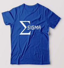Load image into Gallery viewer, Sigma T-Shirt for Men-Royal Blue-Ektarfa.online
