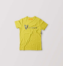 Load image into Gallery viewer, Vikings Kids T-Shirt for Boy/Girl-Mustard Yellow-Ektarfa.online
