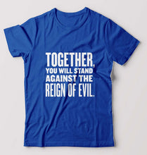 Load image into Gallery viewer, Reign-of-evil T-Shirt for Men-Royal Blue-Ektarfa.online
