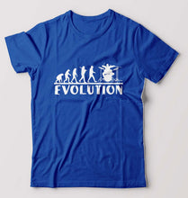 Load image into Gallery viewer, Drummer Evolution T-Shirt for Men-Royal Blue-Ektarfa.online
