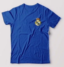Load image into Gallery viewer, Real Madrid Logo T-Shirt for Men-Royal Blue-Ektarfa.online
