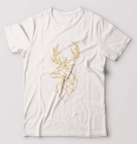 Deer T-Shirt for Men-White-Ektarfa.online