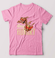 Load image into Gallery viewer, Hungry Dragon T-Shirt for Men-S(38 Inches)-Light Baby Pink-Ektarfa.online
