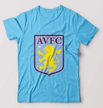 Load image into Gallery viewer, Aston Villa T-Shirt for Men-Light Blue-Ektarfa.online

