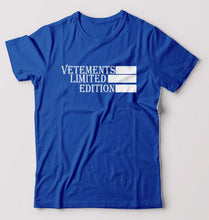 Load image into Gallery viewer, Vetements T-Shirt for Men-Royal Blue-Ektarfa.online
