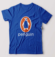 Load image into Gallery viewer, Penguin T-Shirt for Men-Royal Blue-Ektarfa.online
