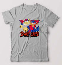 Load image into Gallery viewer, Swat Kats T-Shirt for Men-S(38 Inches)-Grey-Ektarfa.online
