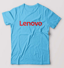 Load image into Gallery viewer, Lenovo T-Shirt for Men-S(38 Inches)-Light Blue-Ektarfa.online

