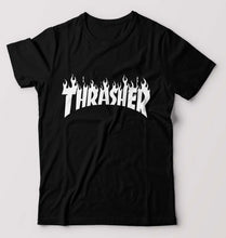 Load image into Gallery viewer, Thrasher T-Shirt for Men-Black-Ektarfa.online
