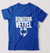 Load image into Gallery viewer, Sebastian Vettel F1 T-Shirt for Men-Royal Blue-Ektarfa.online
