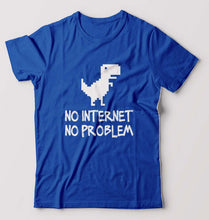 Load image into Gallery viewer, Internet T-Shirt for Men-Royal Blue-Ektarfa.online
