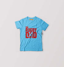 Load image into Gallery viewer, Rugby Dad Kids T-Shirt for Boy/Girl-Light Blue-Ektarfa.online
