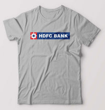 Load image into Gallery viewer, HDFC Bank T-Shirt for Men-S(38 Inches)-Grey-Ektarfa.online
