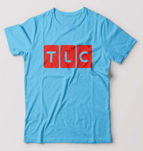 Load image into Gallery viewer, TLC T-Shirt for Men-S(38 Inches)-Light Blue-Ektarfa.online
