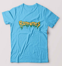 Load image into Gallery viewer, Ramones T-Shirt for Men-S(38 Inches)-Light Blue-Ektarfa.online
