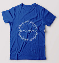 Load image into Gallery viewer, The Rings of Power T-Shirt for Men-S(38 Inches)-Royal Blue-Ektarfa.online
