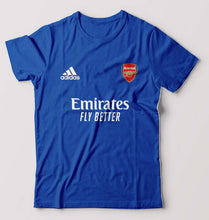 Load image into Gallery viewer, Arsenal 2021-22 T-Shirt for Men-S(38 Inches)-Royal Blue-Ektarfa.online
