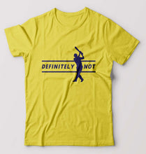 Load image into Gallery viewer, MS Dhoni T-Shirt for Men-Yellow-Ektarfa.online
