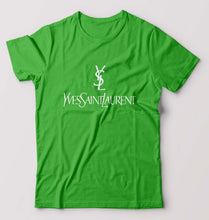 Load image into Gallery viewer, Yves Saint Laurent_YSL T-Shirt for Men-S(38 Inches)-Flag Green-Ektarfa.online
