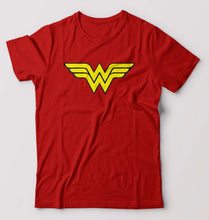 Load image into Gallery viewer, Wonder Woman Superhero T-Shirt for Men-Red-Ektarfa.online
