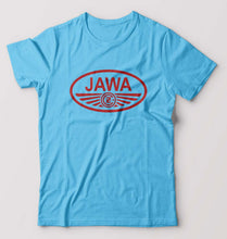 Load image into Gallery viewer, Jawa T-Shirt for Men-S(38 Inches)-Light blue-Ektarfa.online
