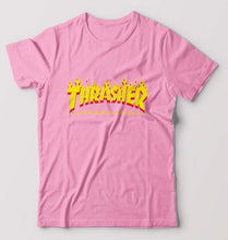 Load image into Gallery viewer, Thrasher Magzine T-Shirt for Men-Light Baby Pink-Ektarfa.online
