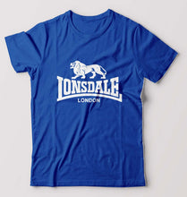 Load image into Gallery viewer, Lonsdale T-Shirt for Men-S(38 Inches)-Royal Blue-Ektarfa.online
