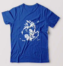 Load image into Gallery viewer, Dragon Ball T-Shirt for Men-S(38 Inches)-Royal Blue-Ektarfa.online
