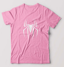 Load image into Gallery viewer, Spiderman T-Shirt for Men-S(38 Inches)-Light Baby Pink-Ektarfa.online
