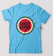 Load image into Gallery viewer, Lucky Strike T-Shirt for Men-Light Blue-Ektarfa.online
