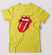 Load image into Gallery viewer, Rolling Stones T-Shirt for Men-S(38 Inches)-Yellow-Ektarfa.online
