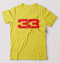 Load image into Gallery viewer, Max Verstappen T-Shirt for Men-S(38 Inches)-Yellow-Ektarfa.online
