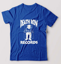 Load image into Gallery viewer, Death Row Records T-Shirt for Men-S(38 Inches)-Royal Blue-Ektarfa.online
