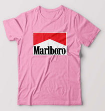 Load image into Gallery viewer, Marlboro T-Shirt for Men-S(38 Inches)-Light Baby Pink-Ektarfa.online
