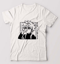 Load image into Gallery viewer, Killua Zoldyck T-Shirt for Men-White-Ektarfa.online
