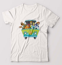 Load image into Gallery viewer, Scooby Doo T-Shirt for Men-S(38 Inches)-White-Ektarfa.online
