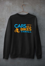Load image into Gallery viewer, Cycling Unisex Sweatshirt for Men/Women-Black-Ektarfa.online
