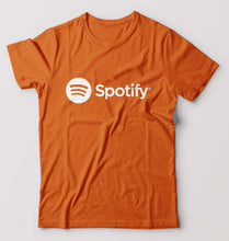 Load image into Gallery viewer, Spotify T-Shirt for Men-Orange-Ektarfa.online
