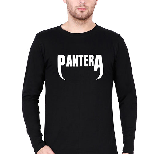 Pantera Full Sleeves T-Shirt for Men-Black-Ektarfa.online