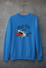 Load image into Gallery viewer, Shark Unisex Sweatshirt for Men/Women-S(40 Inches)-Royal Blue-Ektarfa.online
