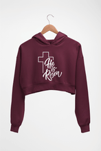 Load image into Gallery viewer, Christian Crop HOODIE FOR WOMEN
