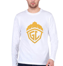 Load image into Gallery viewer, Battlegrounds Mobile India (BGMI) Godlike Esport Full Sleeves T-Shirt for Men-White-Ektarfa.online
