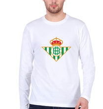 Load image into Gallery viewer, Real-Betis Full Sleeves T-Shirt for Men-White-Ektarfa.online
