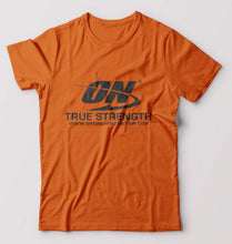 Load image into Gallery viewer, optimum nutrition T-Shirt for Men-Orange-Ektarfa.online
