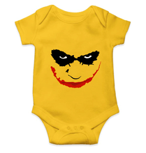 Load image into Gallery viewer, Joker Face Kids Romper For Baby Boy/Girl-0-5 Months(18 Inches)-Yellow-Ektarfa.online
