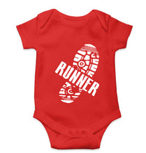 Load image into Gallery viewer, Runner Running Kids Romper For Baby Boy/Girl-0-5 Months(18 Inches)-RED-Ektarfa.online
