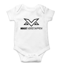 Load image into Gallery viewer, Max Verstappen Kids Romper For Baby Boy/Girl-0-5 Months(18 Inches)-White-Ektarfa.online
