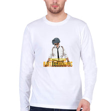 Load image into Gallery viewer, PUBG Player Unknown&#39;s Battleground Full Sleeves T-Shirt for Men-White-Ektarfa.online
